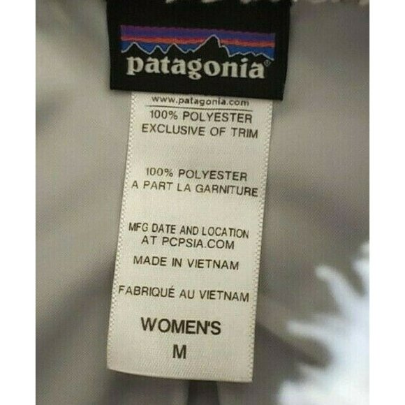 Patagonia Womens Los Gatos Birch White Fleece Vest - Picture 3 of 3